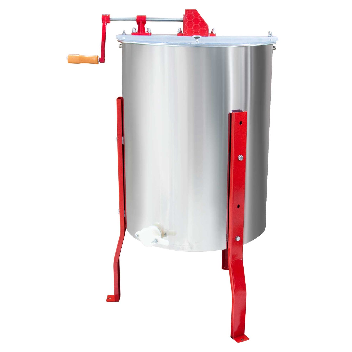 3 Frame Honey Extractor Stainless Manual Spinner Crank Honey Bee Hive Beekeeping-0