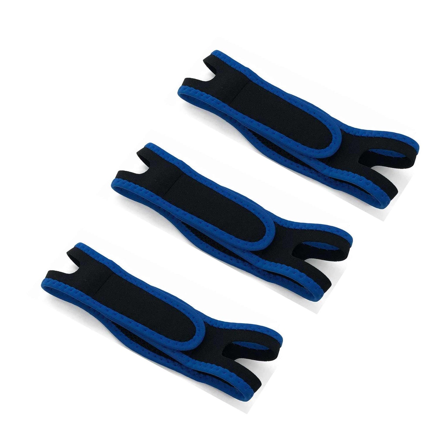 3x Anti Snoring Aid Adjustable Chin Strap - Jaw Brace Sleeping Aid Device-0